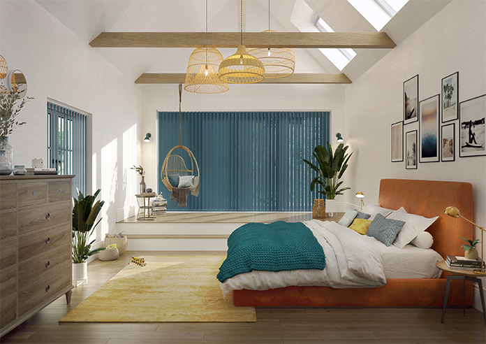 Trinity (Blackout), Teal - Vertical Blind - Image 8